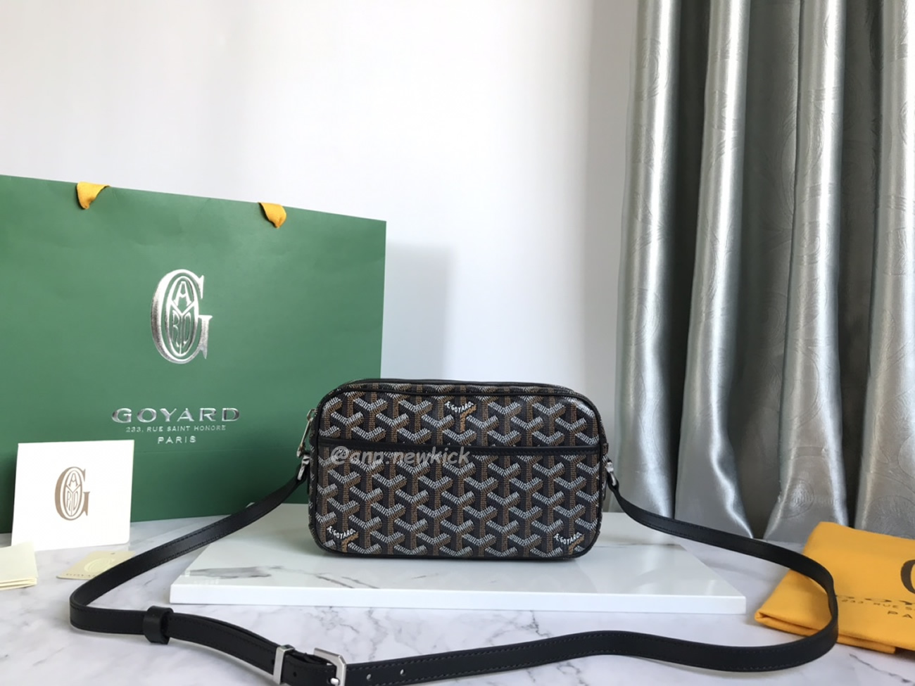 Goyard Cap Vert Camera Bag 13 Cm X 6.5 Cm X 22 Cm (16) - www.newkick.vip